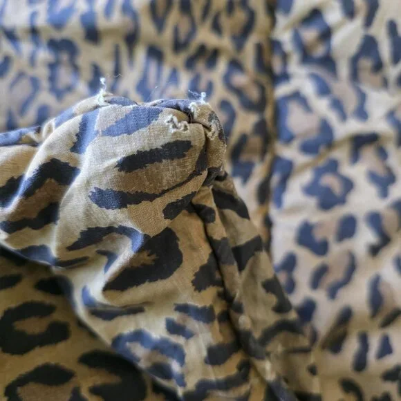 Rare Vintage Ralph Lauren Aragon King Comforter Animal Print Bold Leopard Glam - Picture 8 of 10